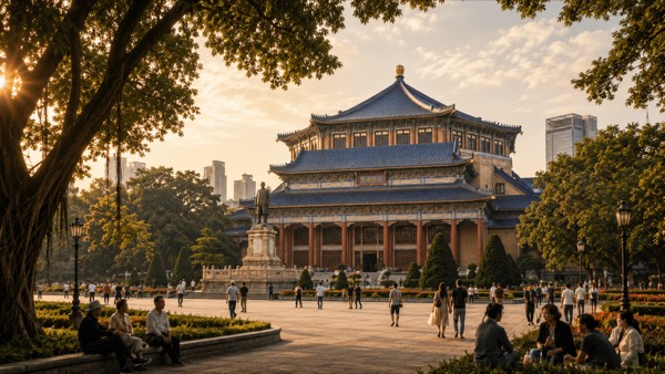 一座中山纪念堂