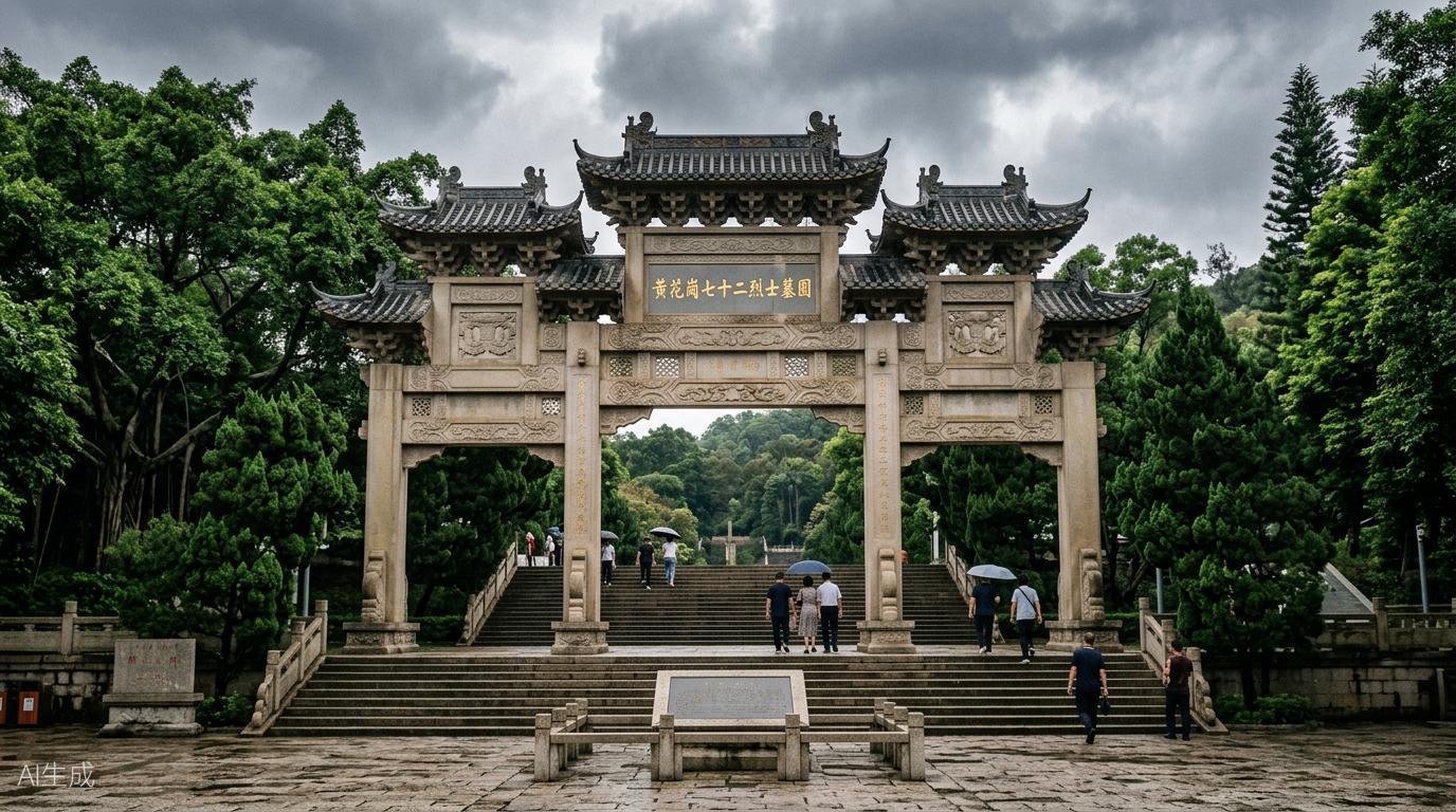 黄花岗七十二烈士墓 - 图片1