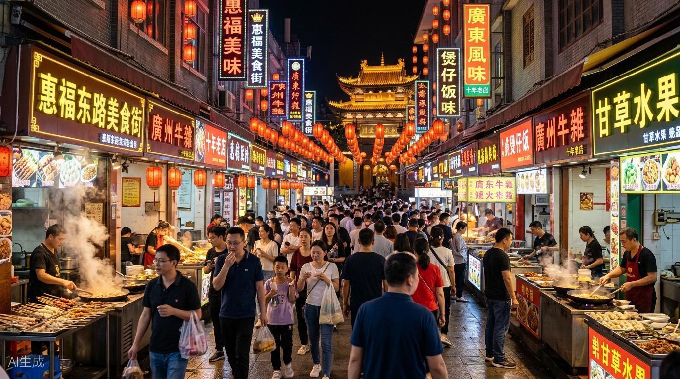 惠福美食花街 - 图片1